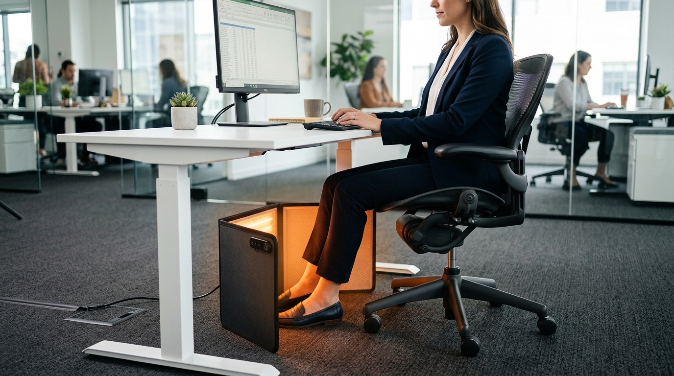 Procurement Guide: Safe Under-Desk Foot Warmers for Winter Office Comfort